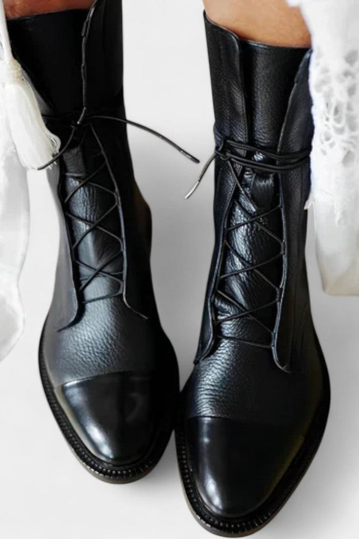 Isabella - Bottes à Talon Élégantes avec Soutien Orthopédique