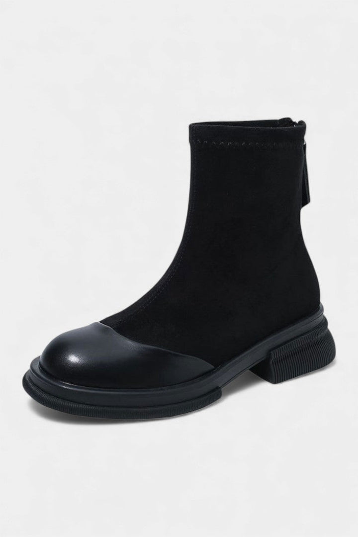 Britta - Bottines à Semelle Épaisse et Accent Boucle