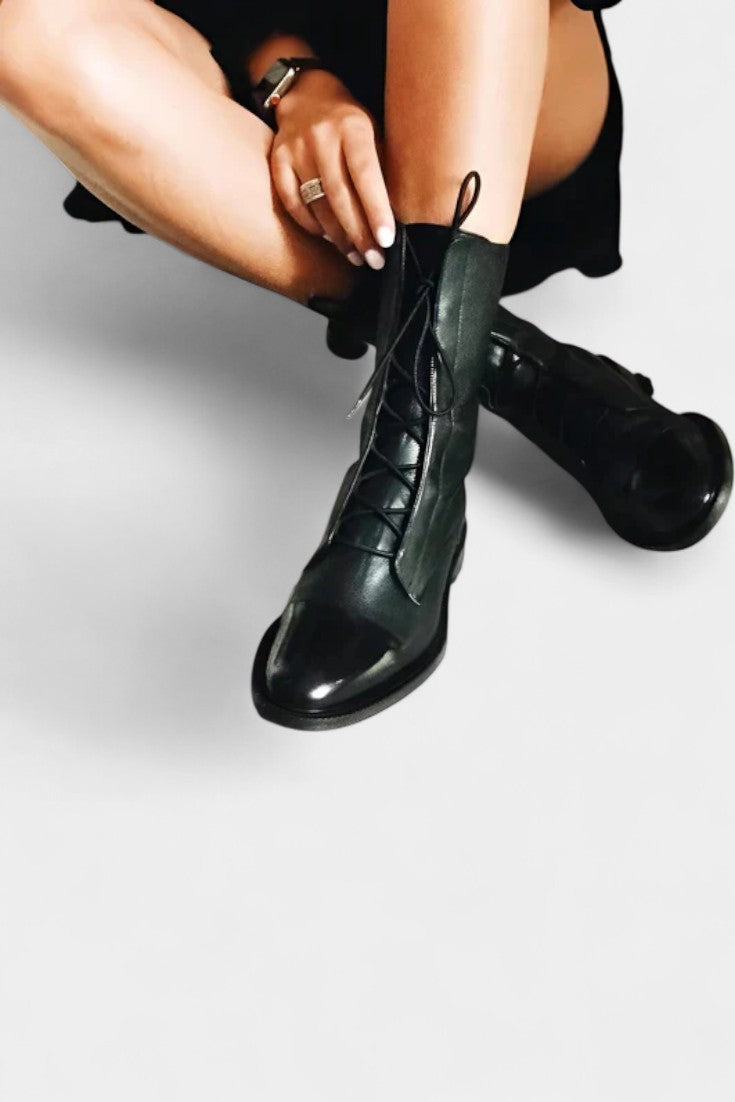 Isabella - Bottes à Talon Élégantes avec Soutien Orthopédique