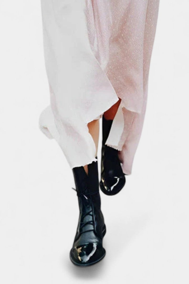 Isabella - Bottes à Talon Élégantes avec Soutien Orthopédique