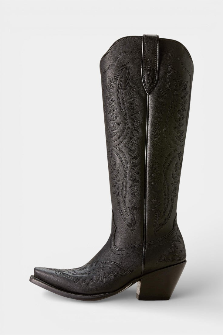 Zélie - Bottines à Bout Pointu Broderies Rétro Western