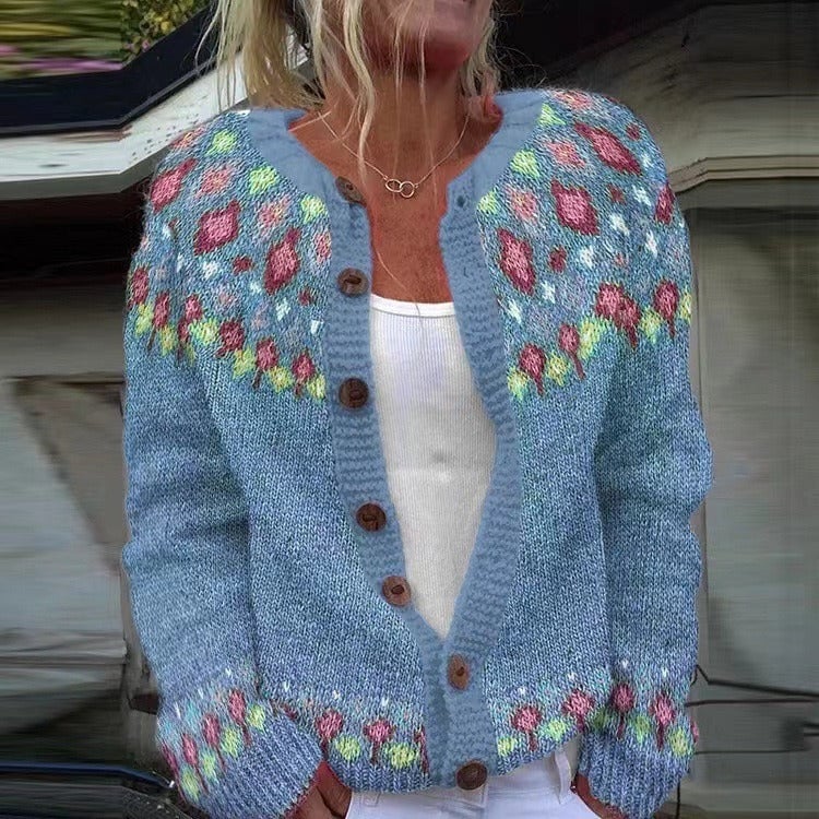 Quinnie | Cardigan Vintage Douillet