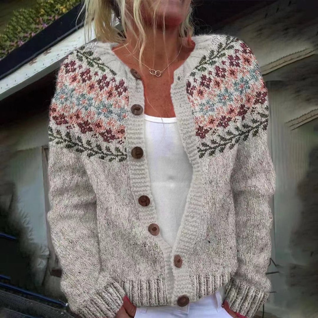 Madelyne | Cardigan Vintage Douillet