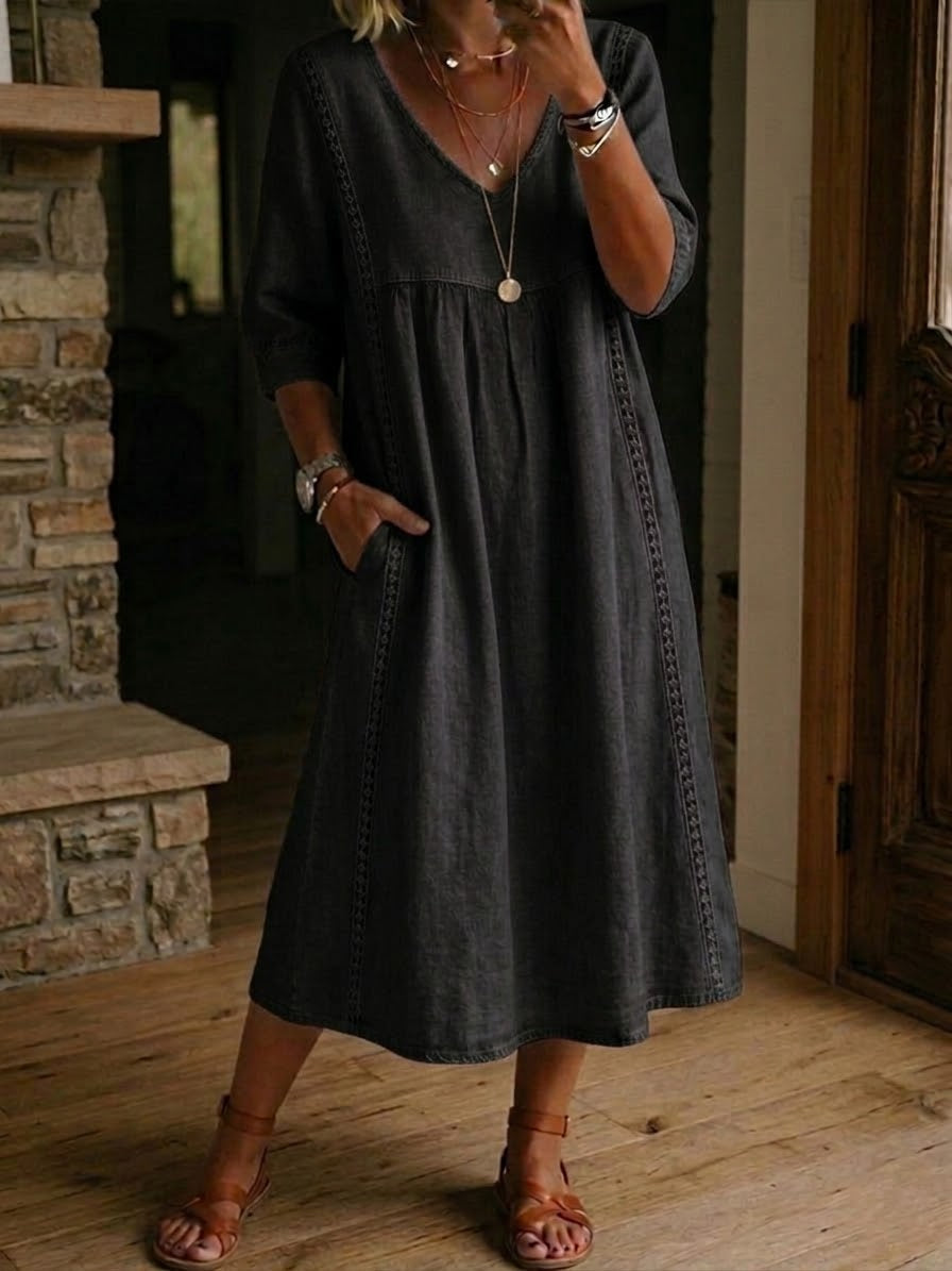 Martha | Robe Maxi Casual Confortable