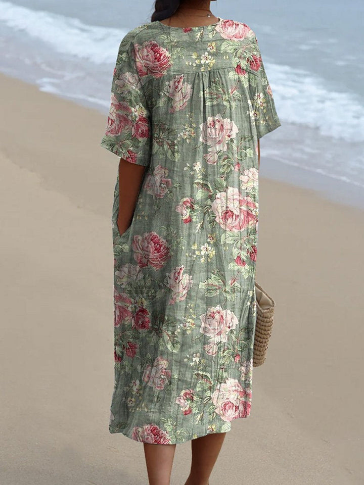Lina - Robe Florale Vintage