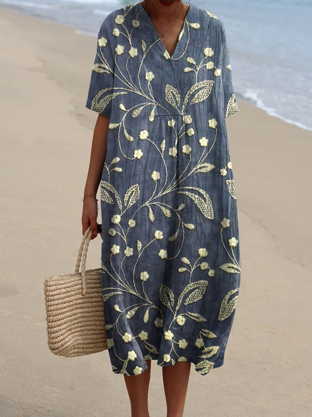 Lieke - Robe Florale Vintage