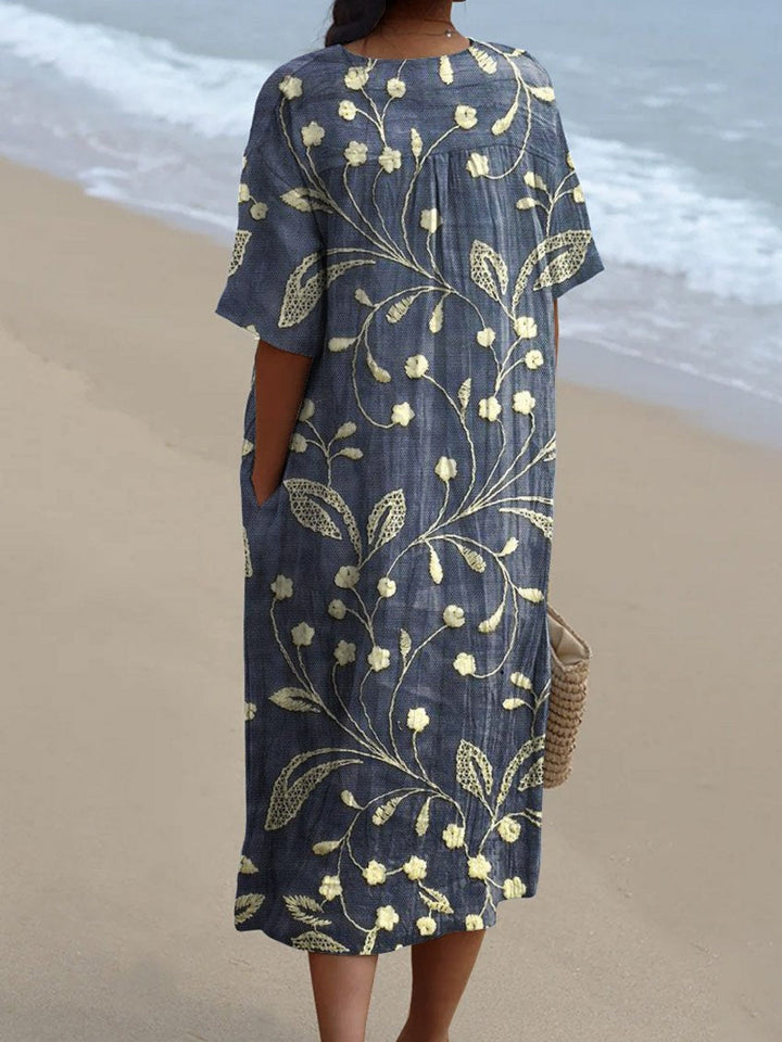 Lieke - Robe Florale Vintage